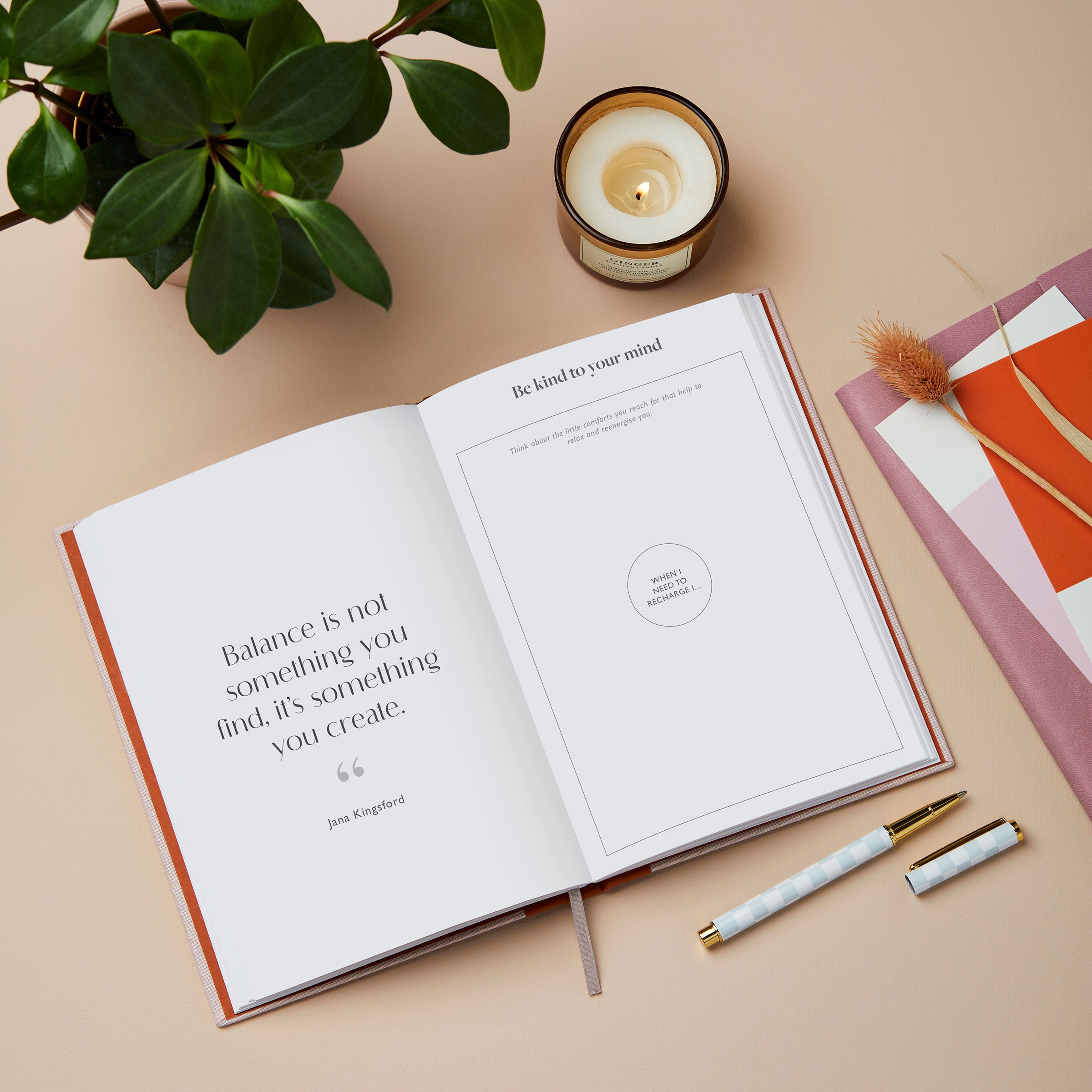 martha brook personalised wellness journal