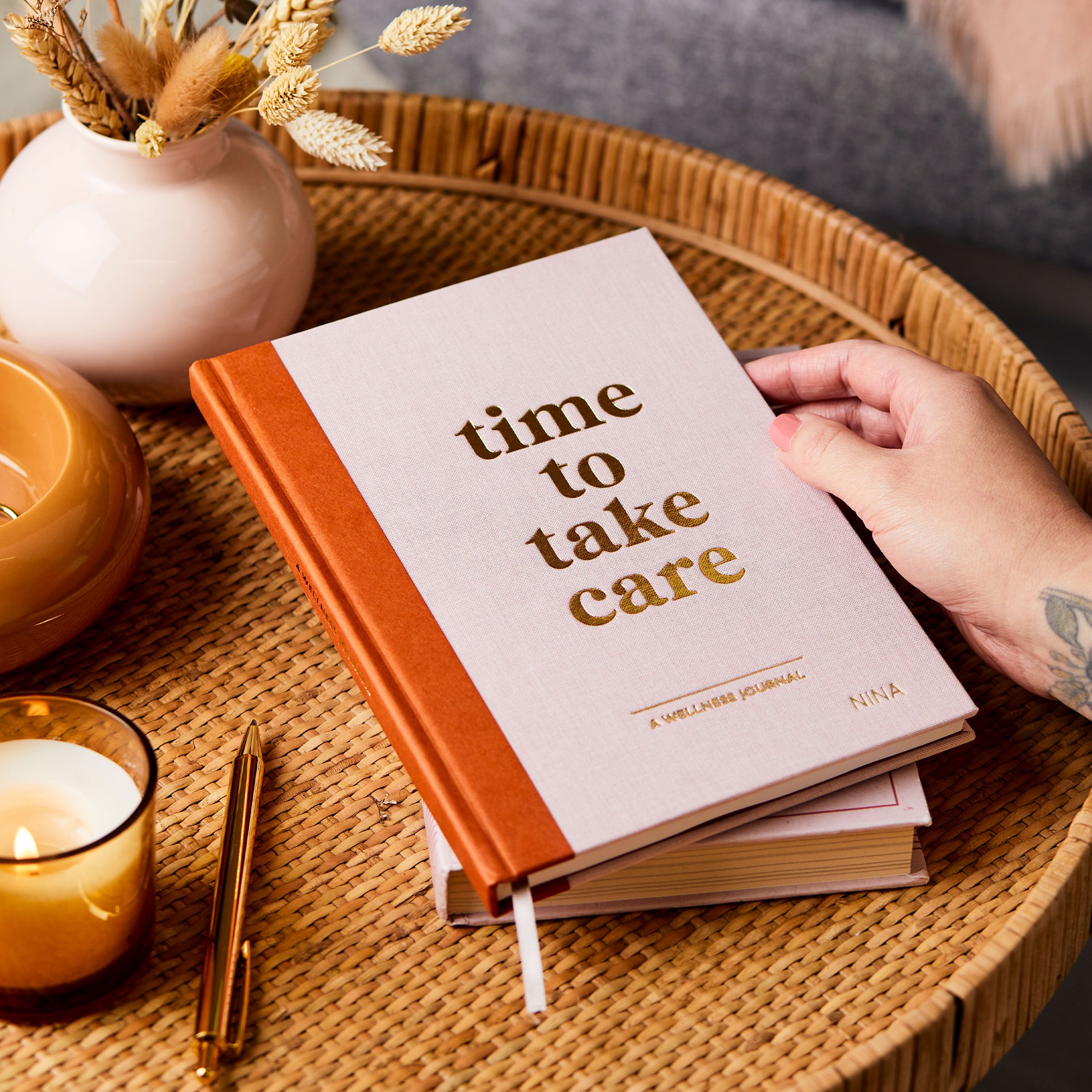 martha brook personalised wellness journal