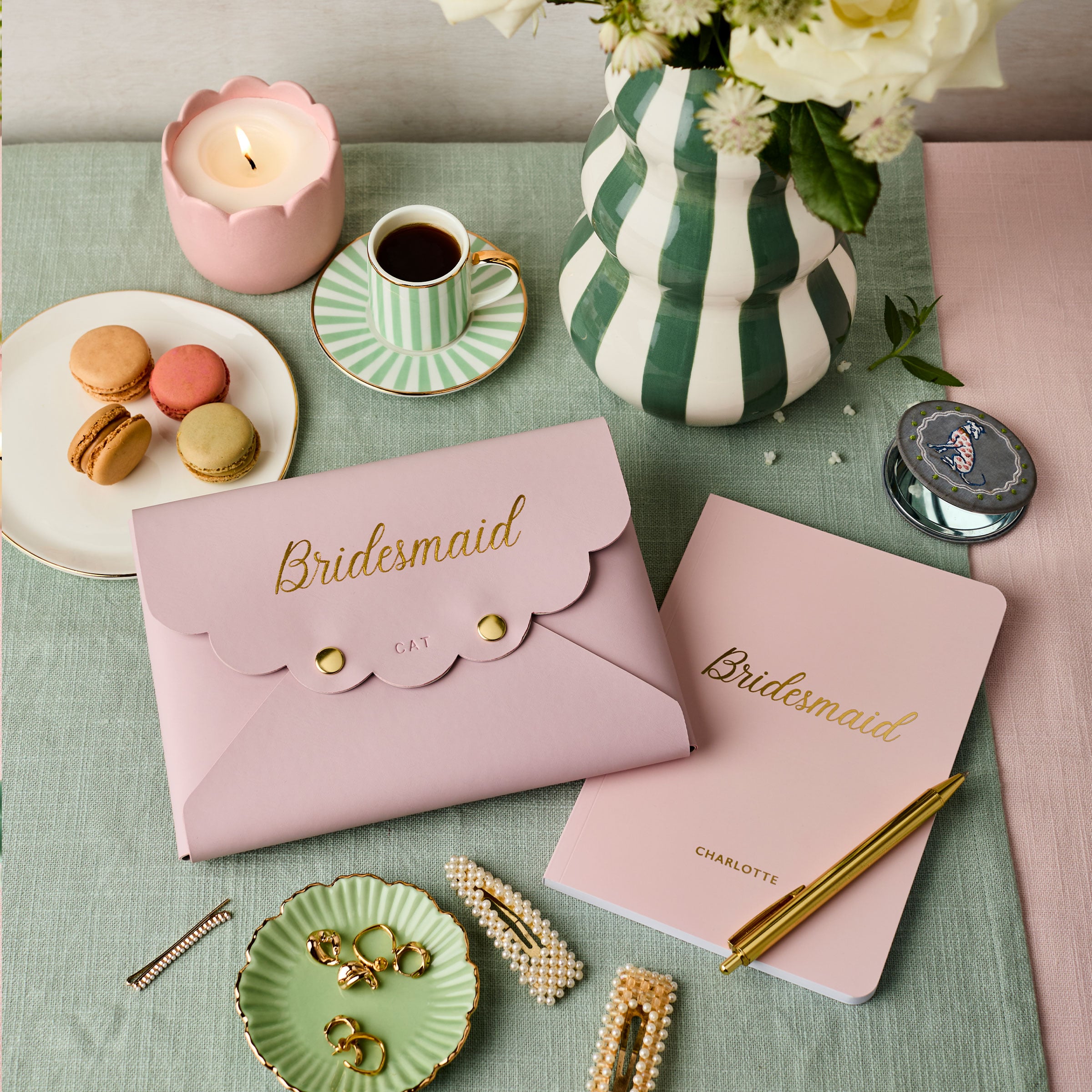 Personalised Bridesmaid Gift Set
