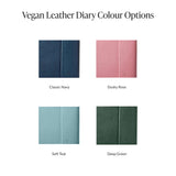 Personalised Vegan Leather 2027 Pocket Diary