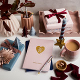 Personalised Foiled Heart 2027 Weekly Diary