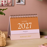 Personalised Original 2027 Desk Calendar