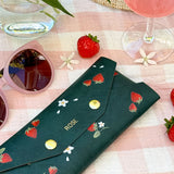 Personalised Strawberries & Cream Sunglasses Case