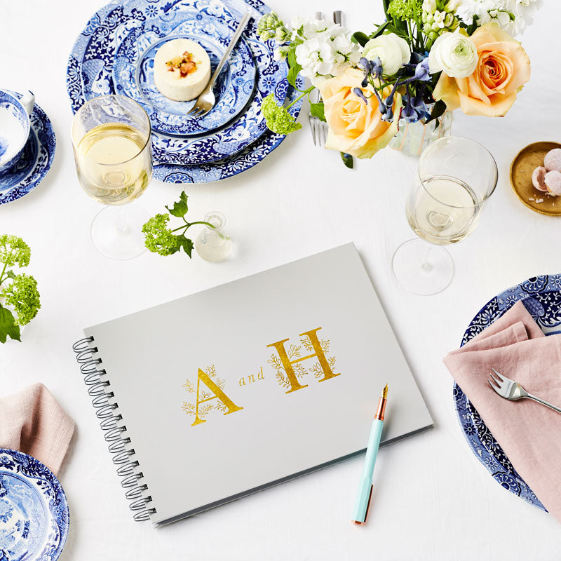 Monogram Guest Book