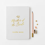 Mother of the Bride Foiled Notebook