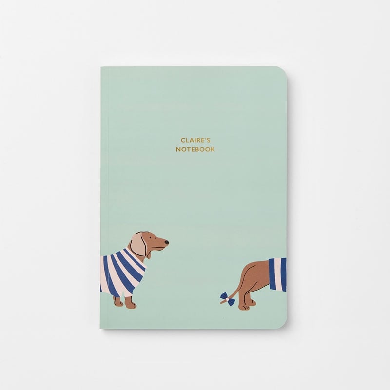 Personalised Dapper Dogs Stationery Gift Se