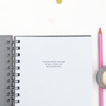 Optional inside cover page