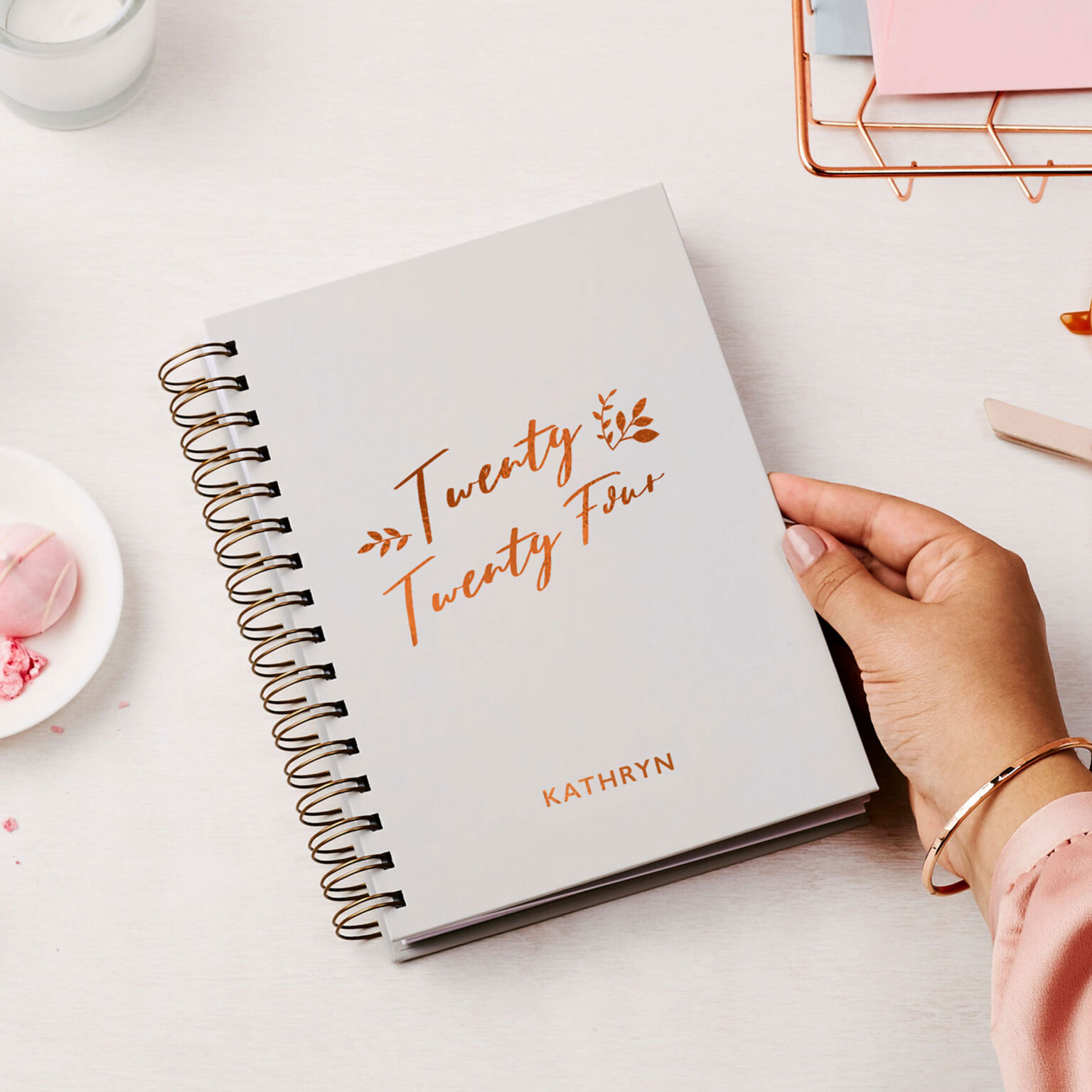 Personalised Breton Stripes Softback Notebook | Martha Brook