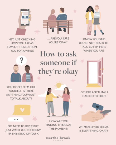 How to talk to your friends about their mental health | Martha Brook