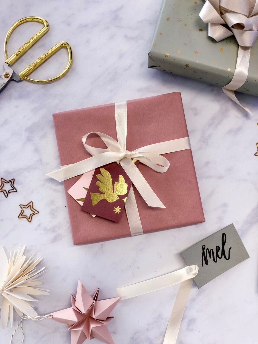 Martha Brook ways to reuse your stationery advent calendar gift tags