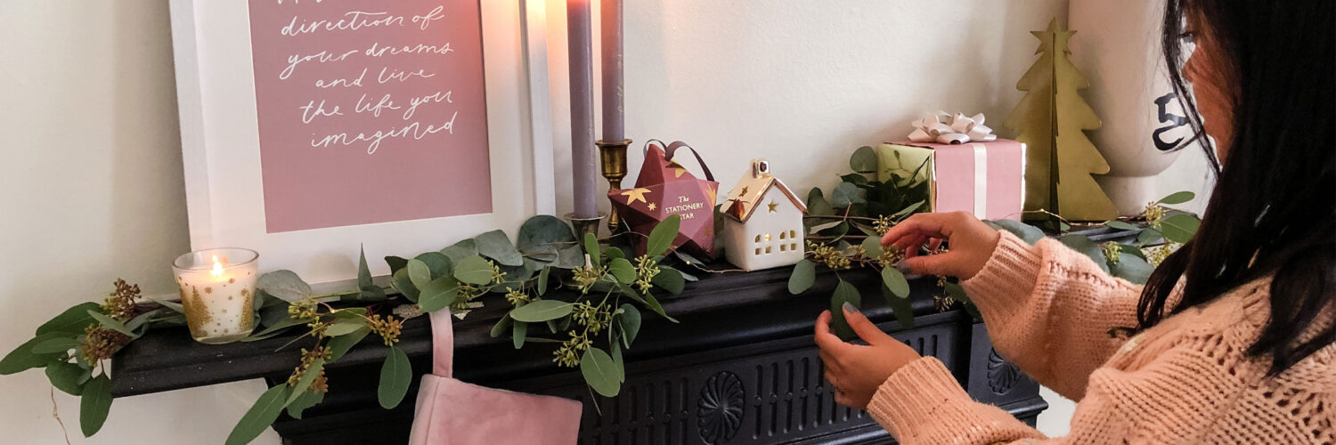 martha brook blog post behind the scenes Christmas advert banner