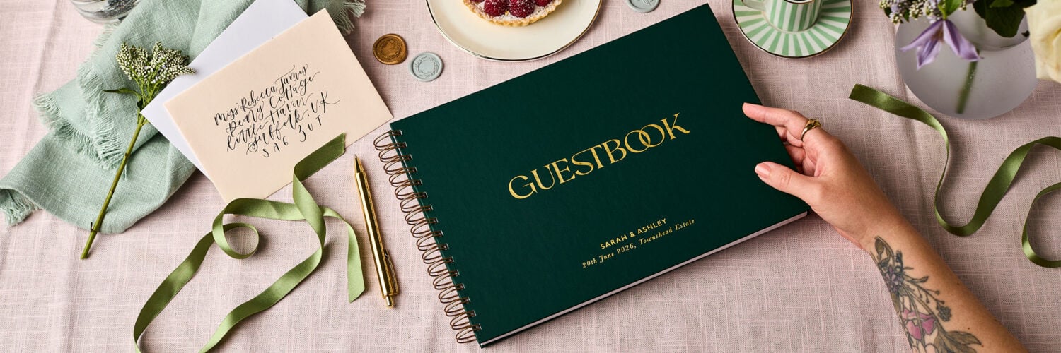 martha brook what to write in a wedding guest book banner