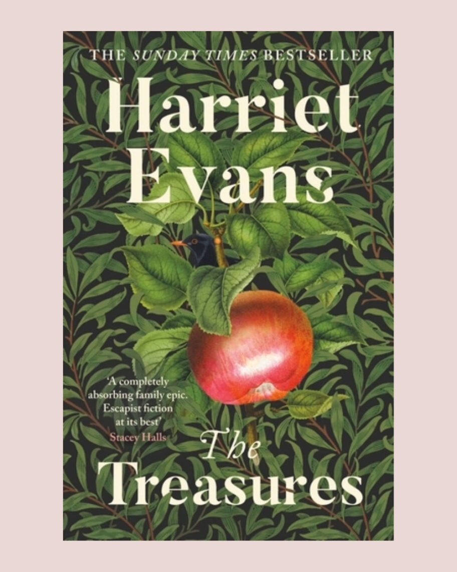 Martha Brook personalised stationery blog behind the books harriet evans author of the treasures book cover