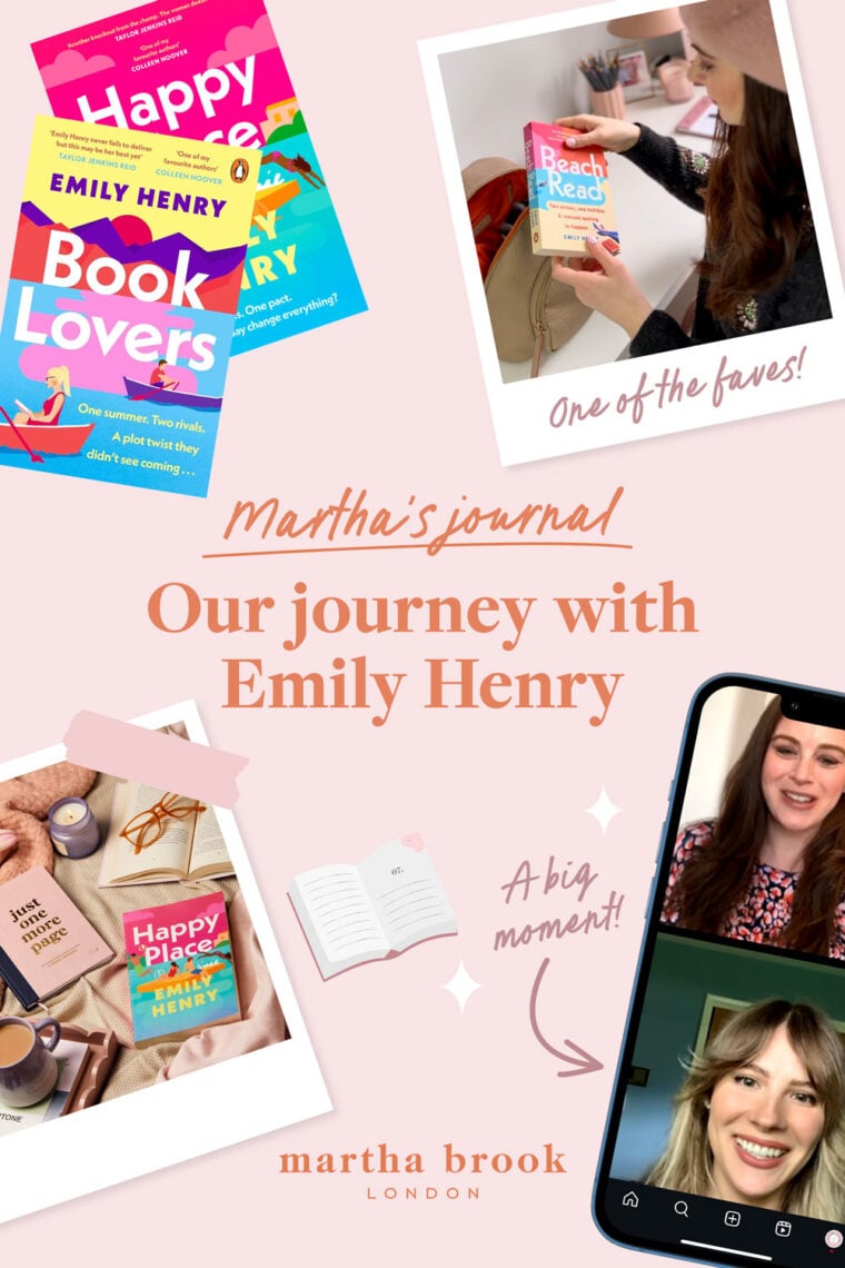 martha brook personalised stationery marthas journal our journey with emily henry pinterest blog pin