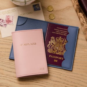 martha brook personalised stationery personalised passport holder main image