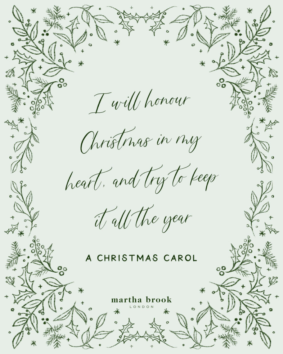martha brook blog post best Christmas movie quotes I will honour Christmas in my heart, and try to keep it all the year. - Ebenezer Scrooge, A Christmas Carol