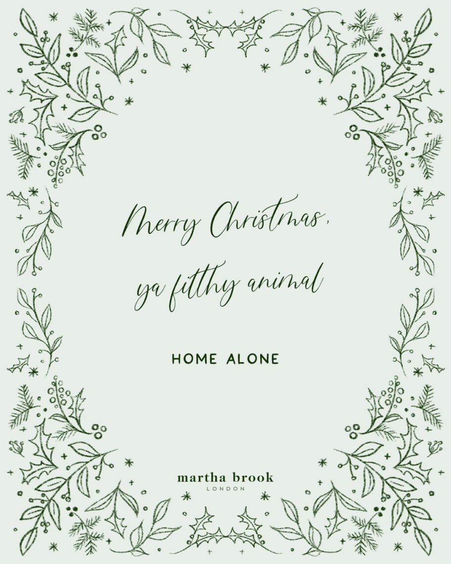 martha brook blog post best Christmas movie quotes Merry Christmas, ya filthy animal. - Home Alone