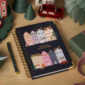 martha brook personalised stationery personalised home of ideas hardback notebook main image 2026