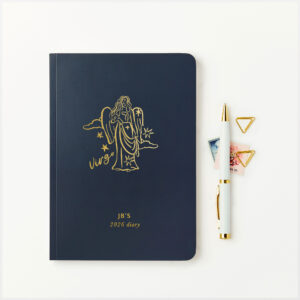 Personalised Zodiac 2026 Weekly Diary - VIRGO - JB'S DIARY