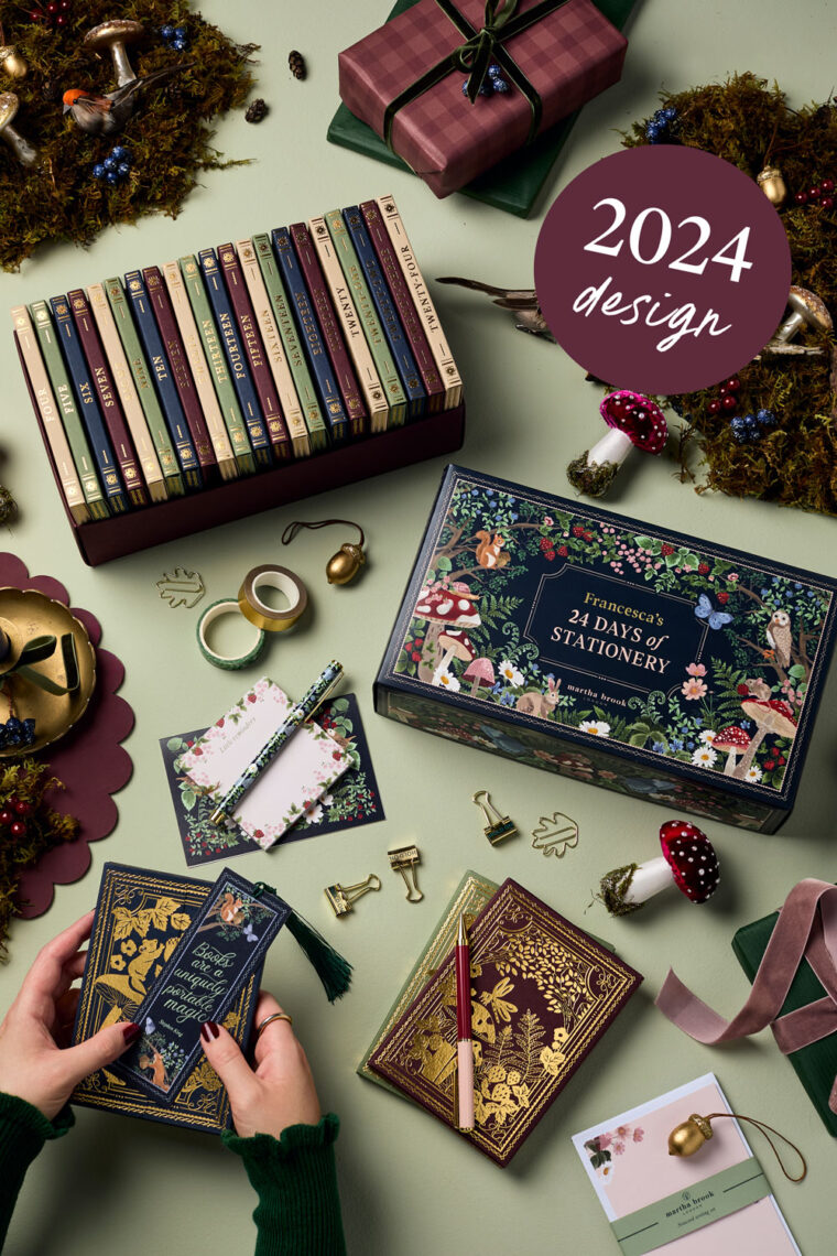 martha brook personalised stationery advent presale may 2026 faqs blog 2024 design