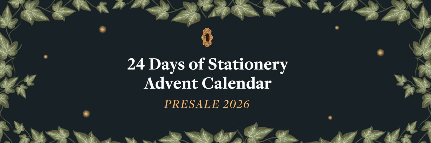 martha brook personalised stationery advent presale may 2026 faqs blog banner