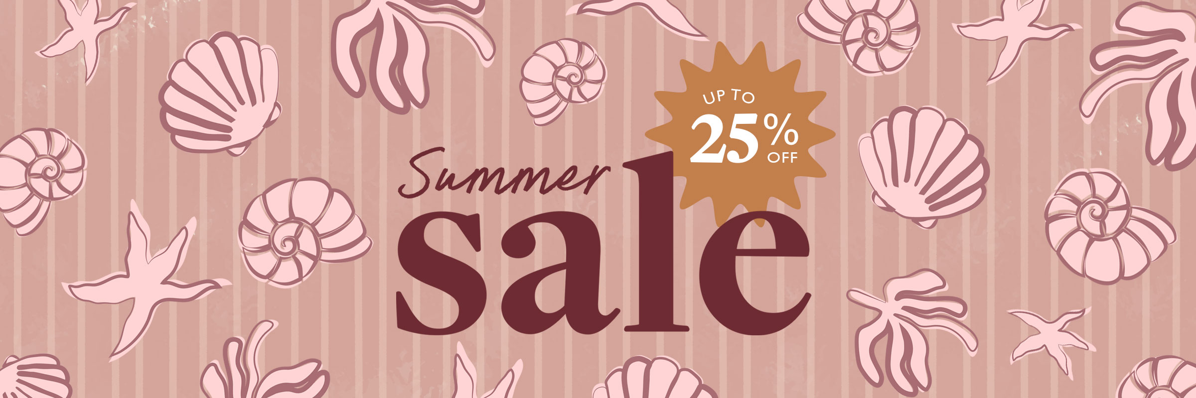 martha brook personalised stationery summer sale 2026 category banner