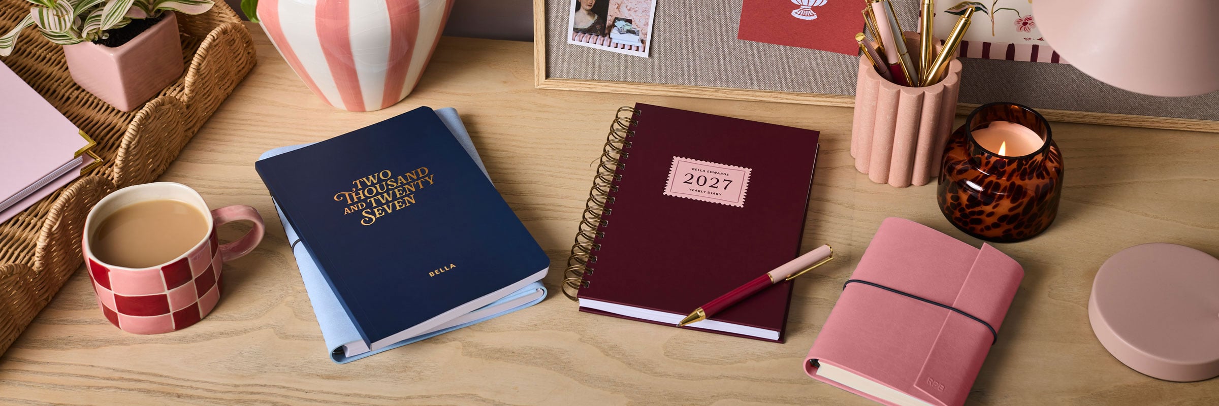 martha brook personalised stationery personalised 2027 diaries homepage and main category banner
