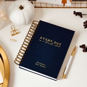 Personalised Fresh Start 2027 Daily Diary