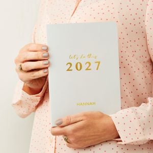 Personalised Inspire 2027 Weekly Diary