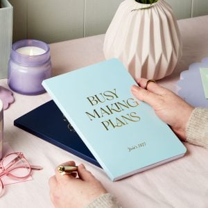 martha brook personalised stationery personalised making plans 2027 weekly diary