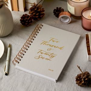 martha brook personalised stationery personalised nurture 2027 hardback diary