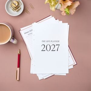 martha brook personalised stationery 2027 life planner refill main image